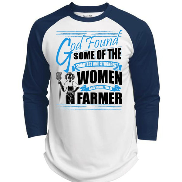 Made Them Farmer T Shirt, I Love Farming T Shirt, Awesome T-Shirts  (Polyester Game Baseball Jersey)