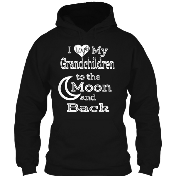 A black t-shirt with the shopify logo