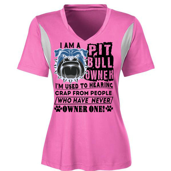 I Am A Pit Bull Owner T Shirt, I Love Dogs T Shirt, Awesome T-Shirts