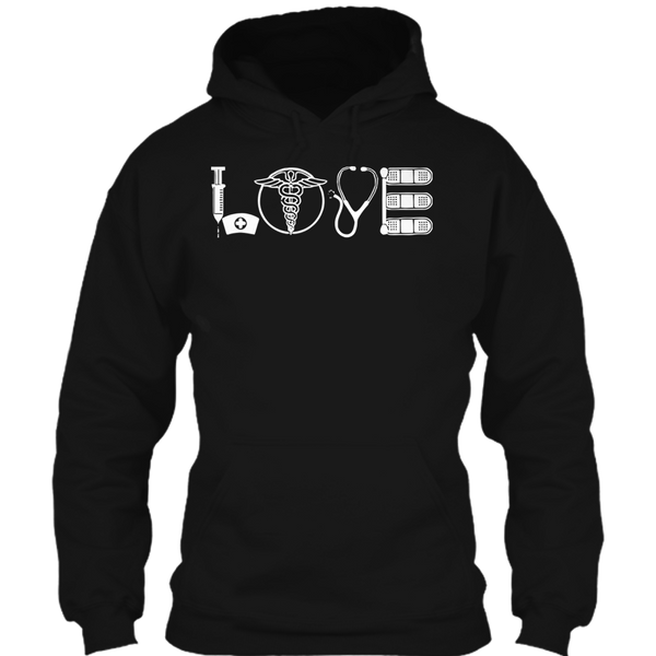 A black t-shirt with the shopify logo