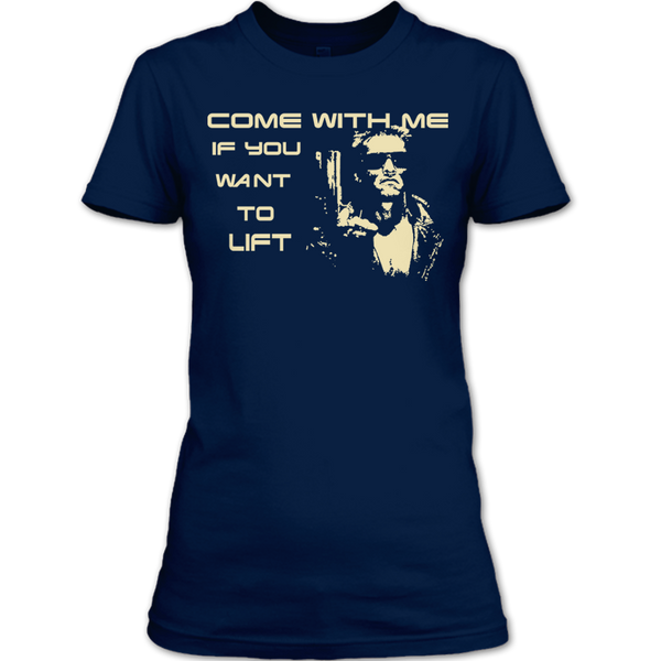 A black t-shirt with the shopify logo