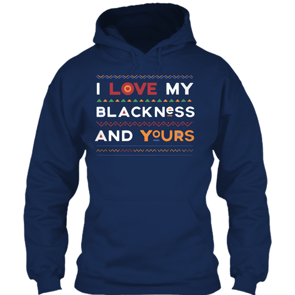 A black t-shirt with the shopify logo