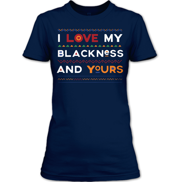 A black t-shirt with the shopify logo