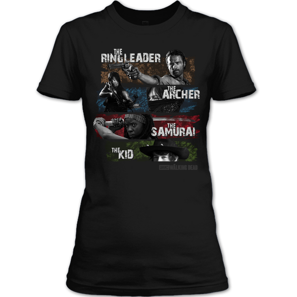 A black t-shirt with the shopify logo