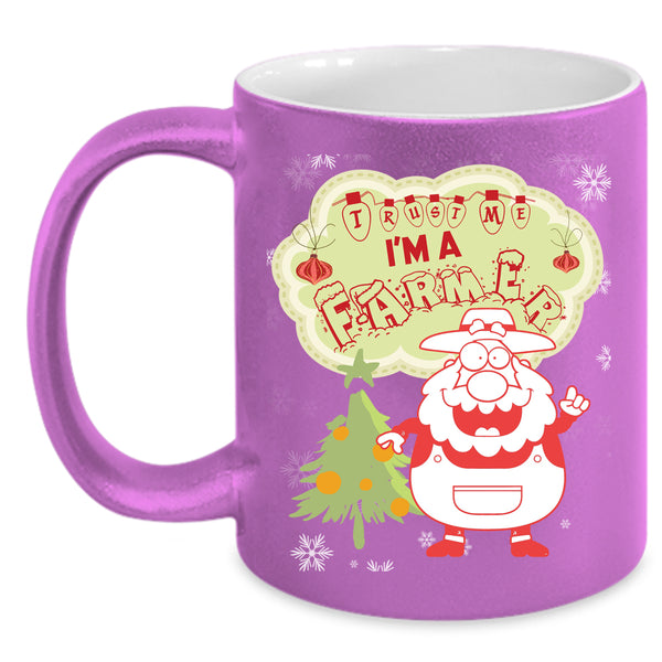 I'm A Farmer Coffee Mug, Funny Christmas Gift For Farmer Coffee Cup