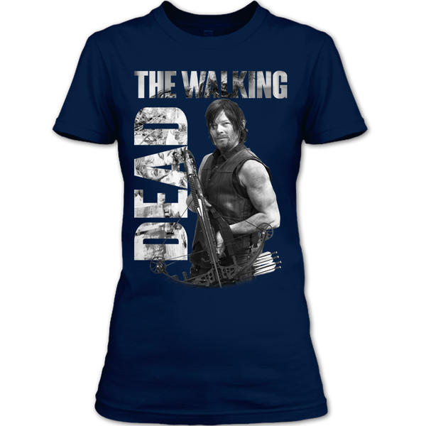 A black t-shirt with the shopify logo