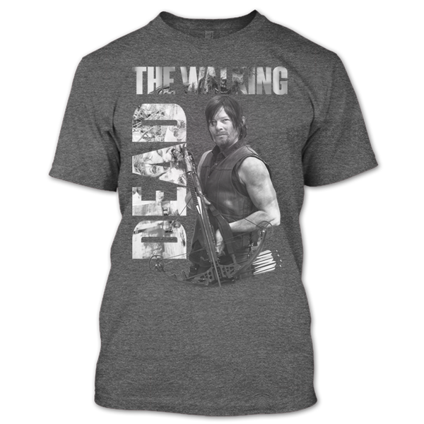 A black t-shirt with the shopify logo