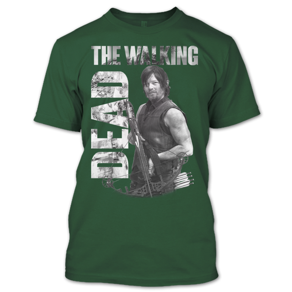 A black t-shirt with the shopify logo