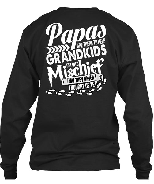 Papas Are There To Help Grandkids T Shirt, Being A Baby T Shirt