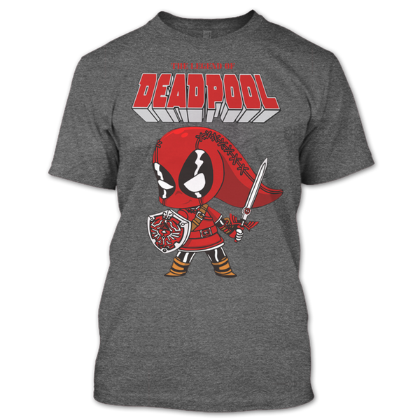 A black t-shirt with the shopify logo