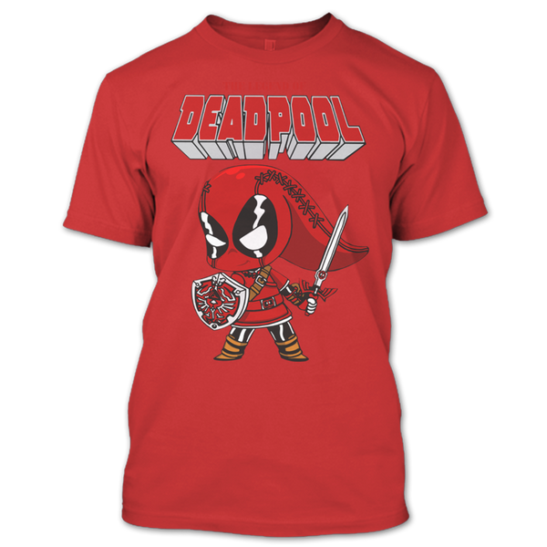 A black t-shirt with the shopify logo