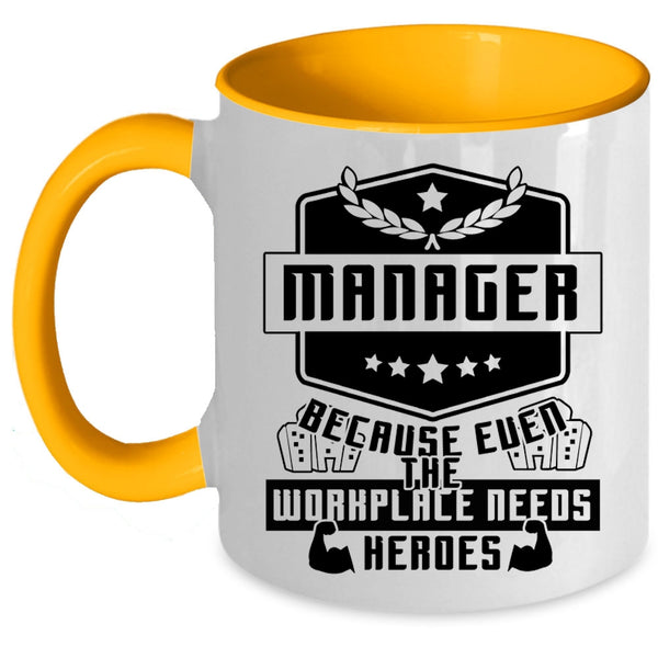 Awesome Gift For Manager Coffee Mug, Manager Accent Mug