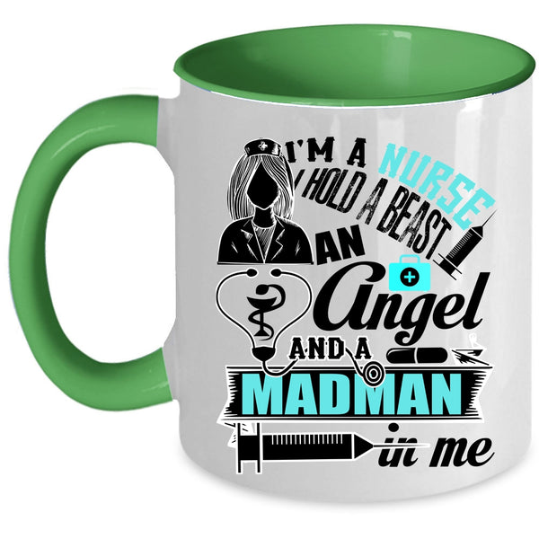 Funny Gift For Nurses Coffee Mug, I'm A Nurse Accent Mug