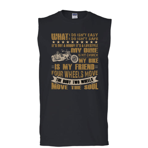 A black t-shirt with the shopify logo