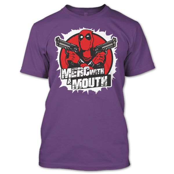 A black t-shirt with the shopify logo