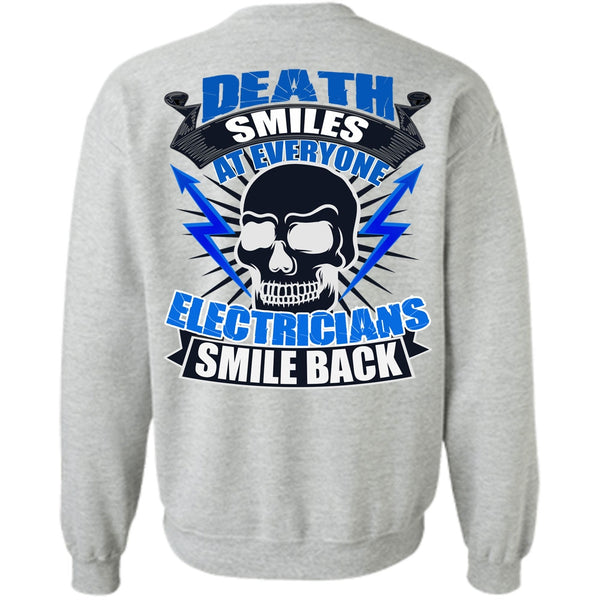 I Love Electrician T Shirt, Electricians Smile Back Sweatshirt