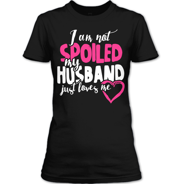 A black t-shirt with the shopify logo