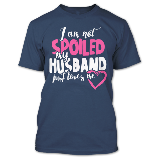 A black t-shirt with the shopify logo