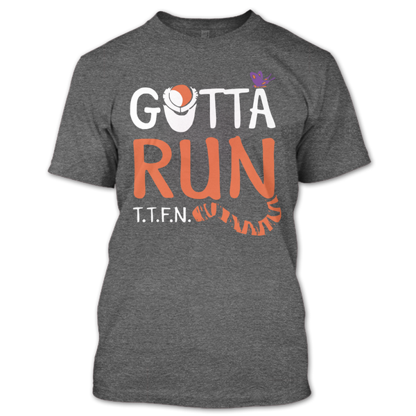 A black t-shirt with the shopify logo