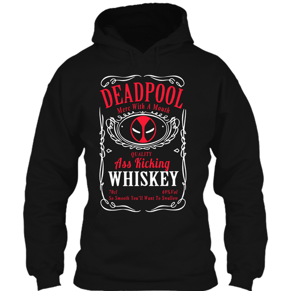 A black t-shirt with the shopify logo