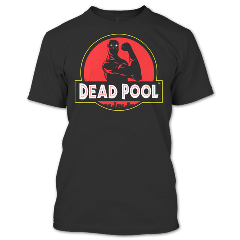 A black t-shirt with the shopify logo