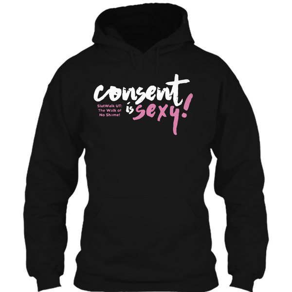 A black t-shirt with the shopify logo