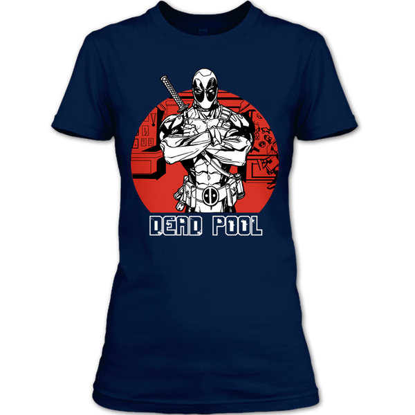 A black t-shirt with the shopify logo