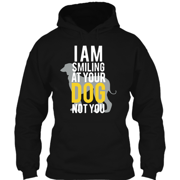 A black t-shirt with the shopify logo