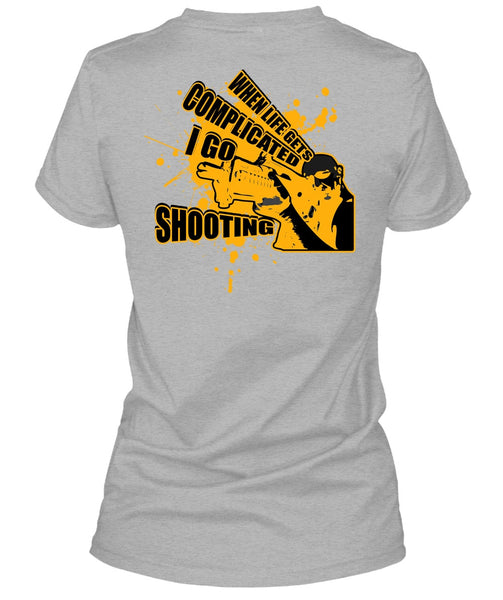 I Go Shooting T Shirt, I Love Hunting T Shirt
