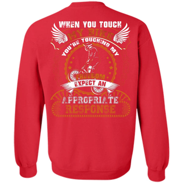 My Freedom T Shirt, I Love Biker Sweatshirt