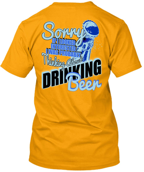 Drinking Beer T Shirt, I Love Beer T Shirt