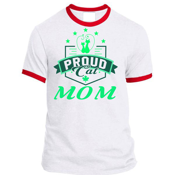 Proud Cat Mom T Shirt, Being A Mother T Shirt, Awesome T-Shirts