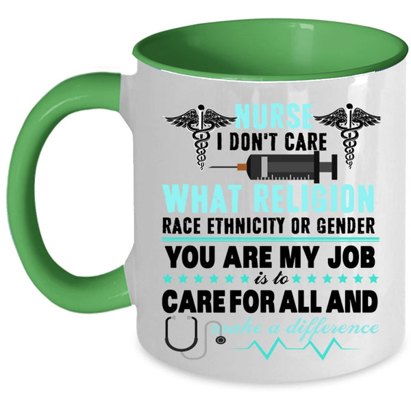 Cool Gift For Nurses Coffee Mug, Nurses Accent Mug