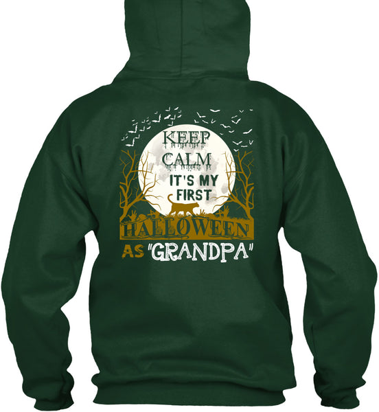 Keep Calm It's My First Halloween As Grandpa T Shirt, I Love You Pumpkin T Shirt