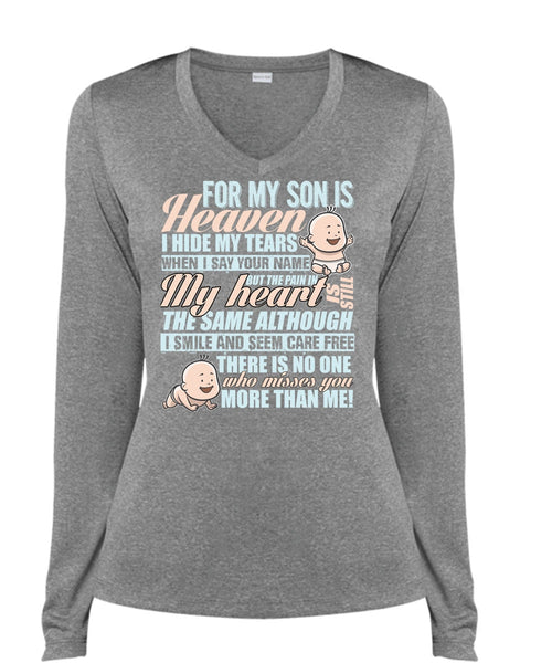 For My Son Is Heaven T Shirt, I Love Son T Shirt
