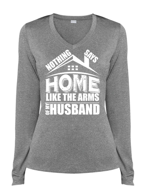 Like The Arms Of My Husband T Shirt, I Love Husband T Shirt