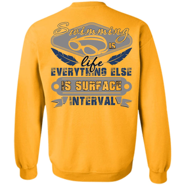 I Love Swimming T Shirt, Swimming Is Life Sweatshirt