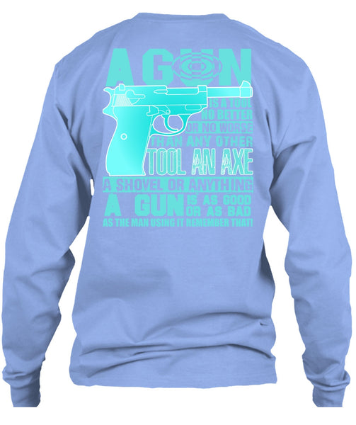A Gun Is A Tool T Shirt, I Love Veteran T Shirt