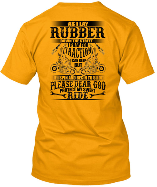 God Protect My Sweet Ride T Shirt, I Love Biker T Shirt