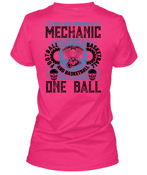 Why Did I Become A Mechanic T Shirt, Being A Mechanic T Shirt