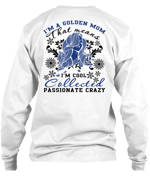 I'm A Golden Mom T Shirt, I Love My Dog T Shirt