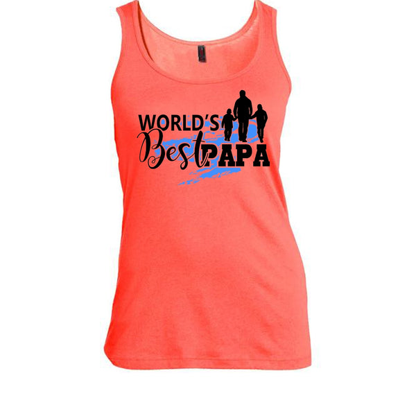 World's Best Papa T Shirt, Gift For Papa Tank Top