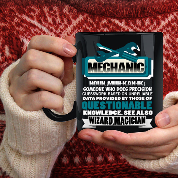 Mechanic Coffee Mug, Cute Gift For Mechanics Coffee Cup
