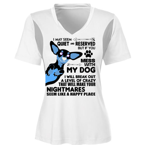 You Mess With My Dog T Shirt, I Will Break Out A Level Of Crazy T Shirt, Favorite T Shirt