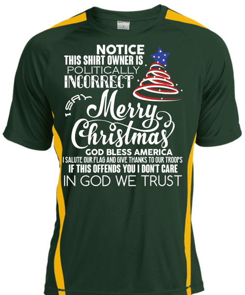 Merry Christmas T Shirt, God Bless America T Shirt, Cool Shirt