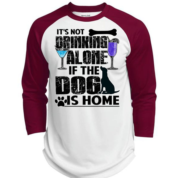 The Dog Is Home T Shirt, I Love My Dog T Shirt, Awesome T-Shirts  (Polyester Game Baseball Jersey)