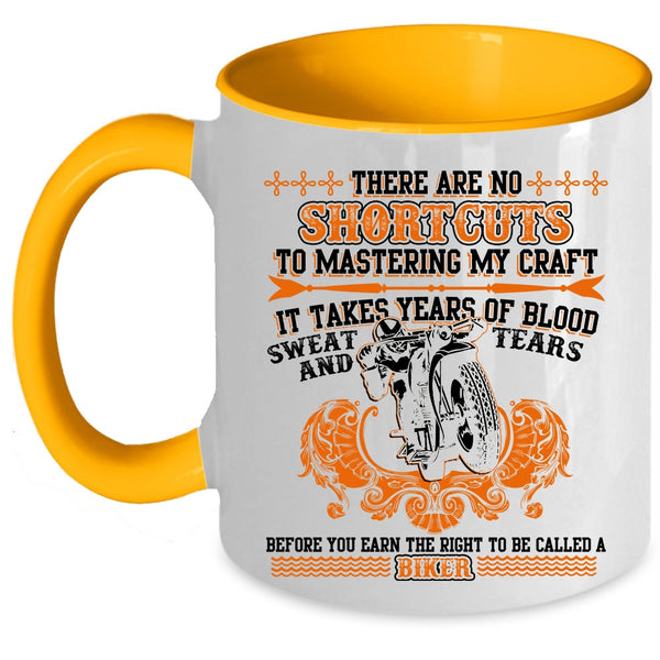 Awesome Bikers Coffee Mug, To Be Called A Biker Accent Mug