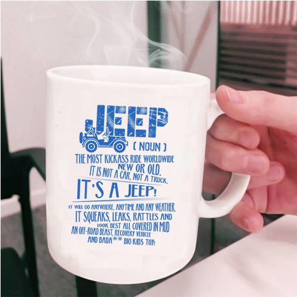 Cool Gift For Jeep Driver Coffee Mug, Jeep Cup