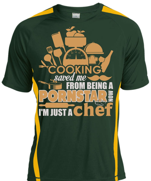 Cooking Saved Me T Shirt, I'm Just A Chef T Shirt, Cool Shirt