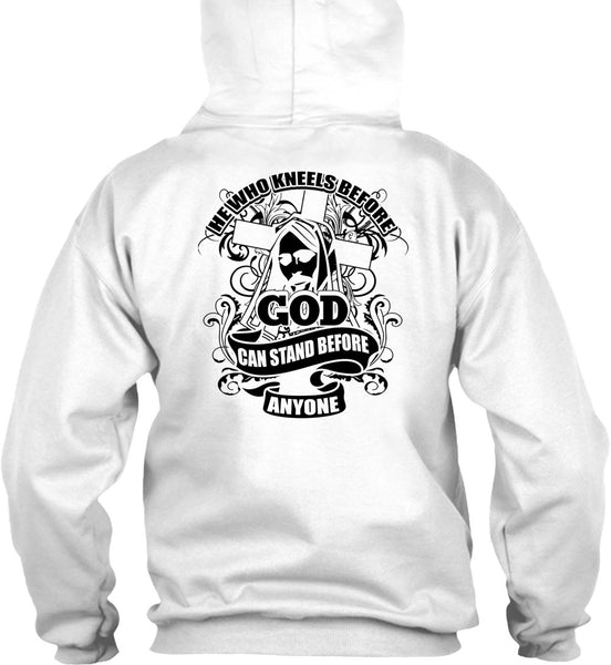 God Can Stand Before Anyone T Shirt, I Love Jesus T Shirt